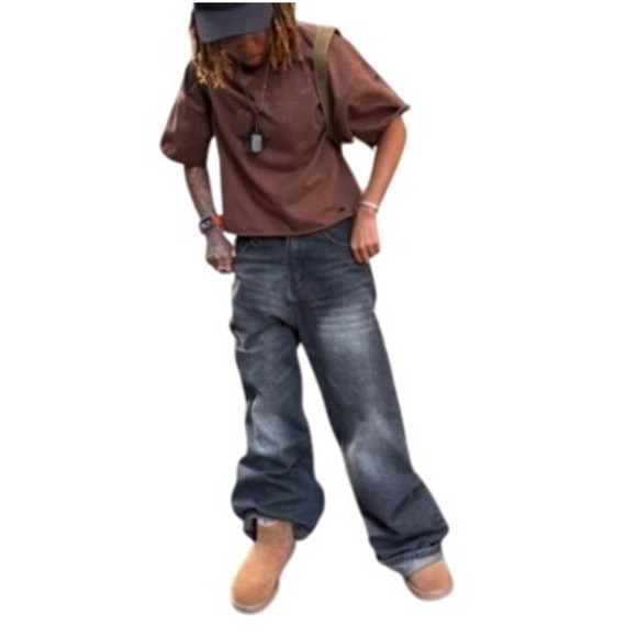 Savoywest Other - Savoywest Men's Charcoal Foundation Baggy Jeans NWT Size 32